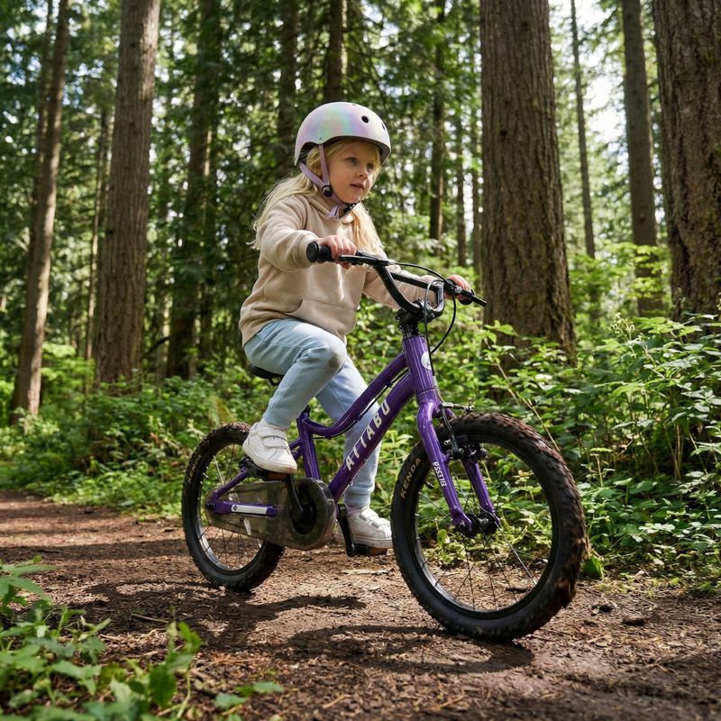Kinderfahrrad ATTABO EASE 16" lila 5
