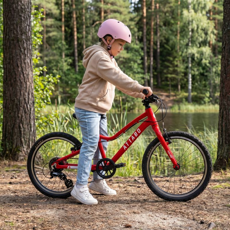 Kinderfahrrad ATTABO EASE 20" rot 7