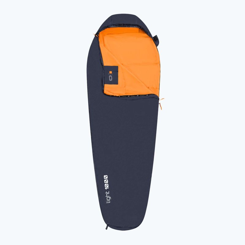 KADVA Light 1000 L Schlafsack links grau