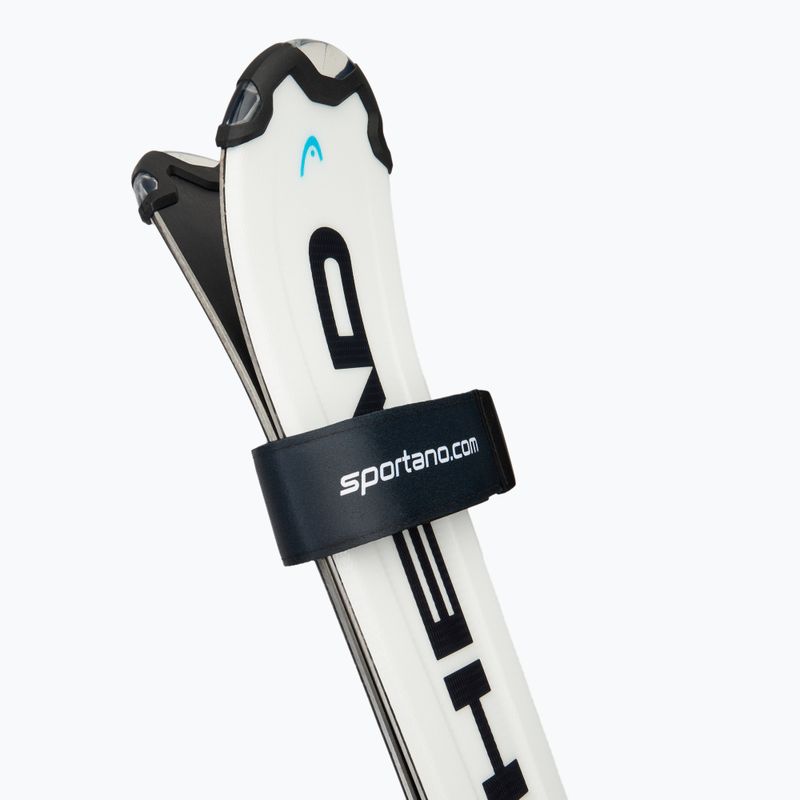 Ski Klettverschluss Sportano B4I001 Schwarz 4