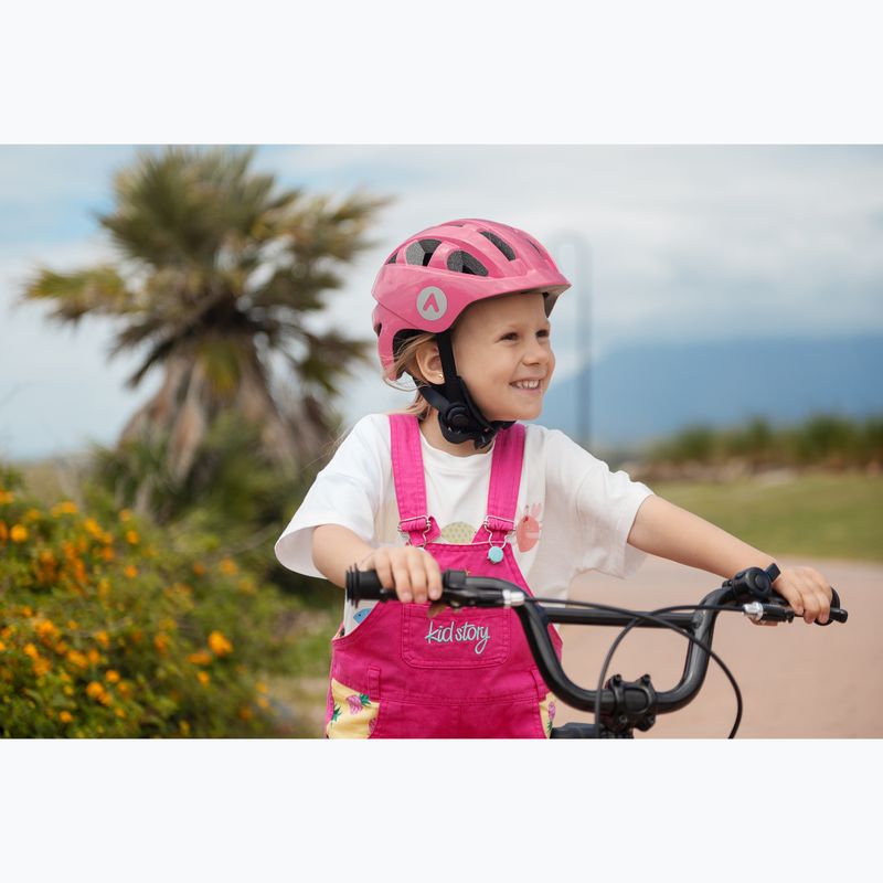 Kinderfahrradhelm ATTABO K200 rosa 13