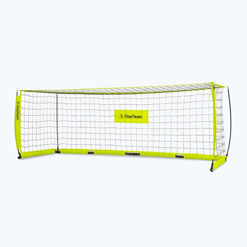 OneTeam Flex Square Fußballtor 300 x 100 cm grün 3
