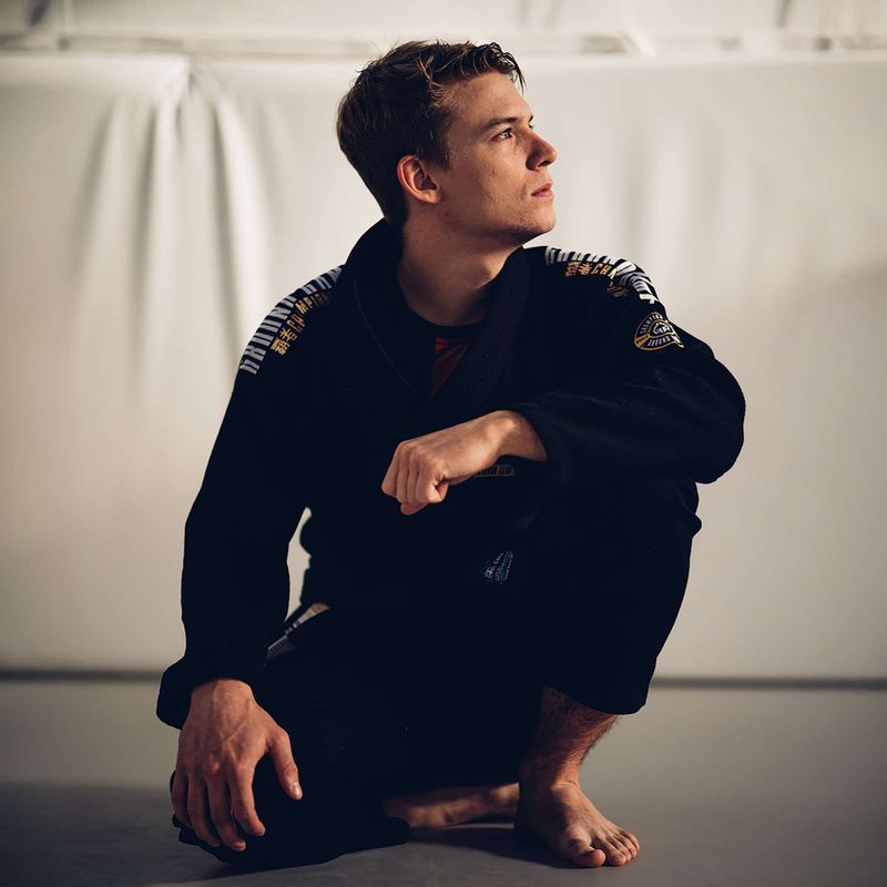 Gi für Brazilian Jiu-Jitsu Ground Game Champion 3.0 Schwarz 23