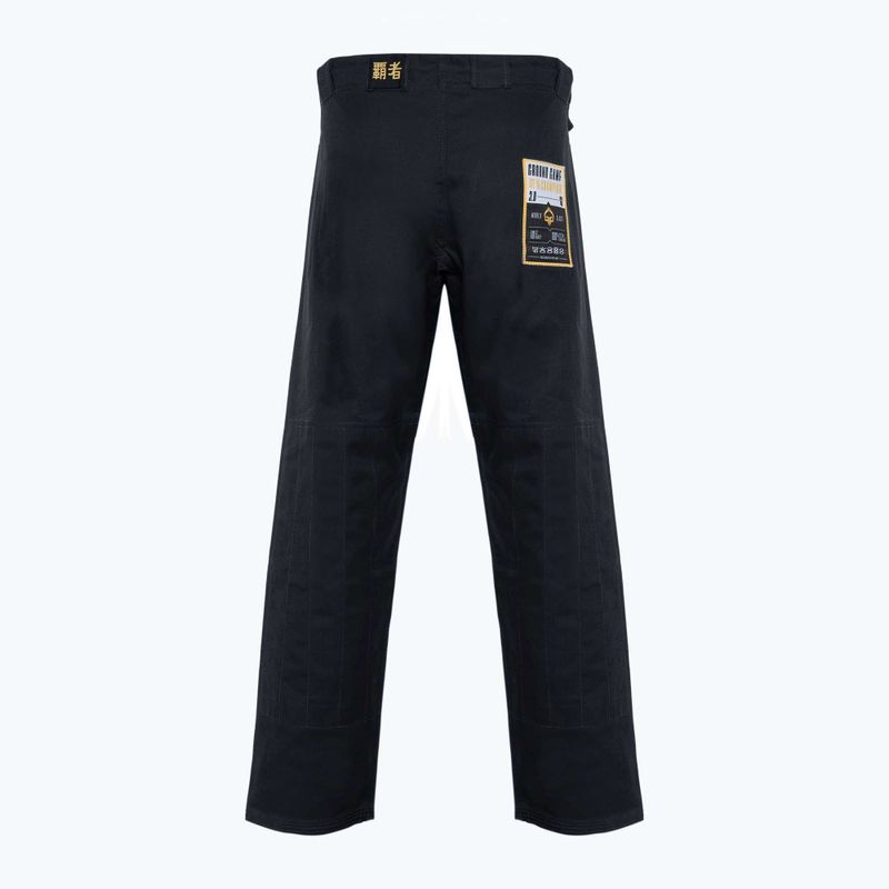 Gi für Brazilian Jiu-Jitsu Ground Game Champion 3.0 Schwarz 5