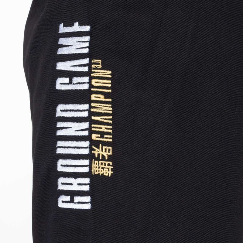 Gi für Brazilian Jiu-Jitsu Ground Game Champion 3.0 Schwarz 8