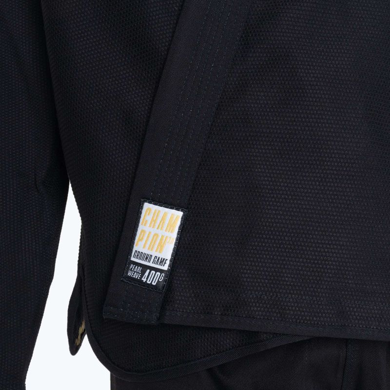 Gi für Brazilian Jiu-Jitsu Ground Game Champion 3.0 Schwarz 11