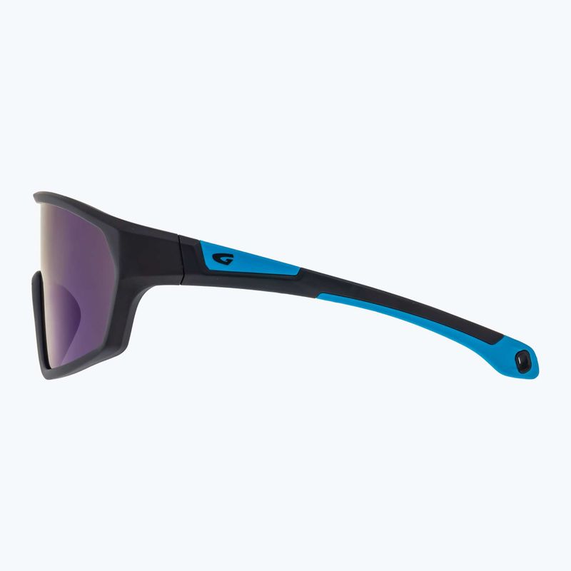 Sonnenbrille Kinder GOG Flint matt neon blue/black/polychromatic blue 4