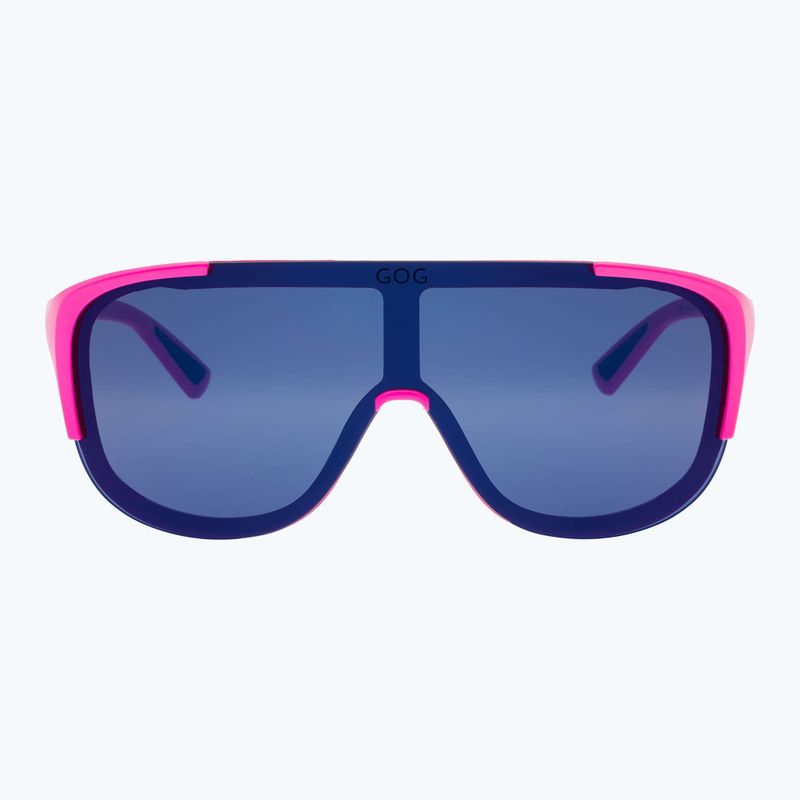 GOG Medusa matt neonpink/schwarz/reflexblau Sonnenbrille 2