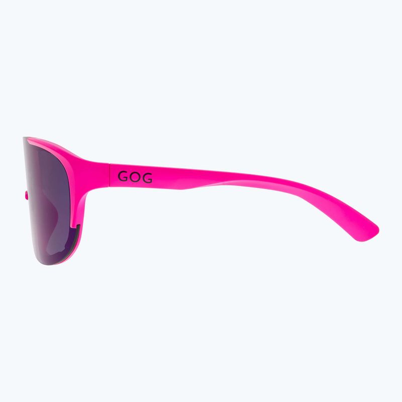 GOG Medusa matt neonpink/schwarz/reflexblau Sonnenbrille 3