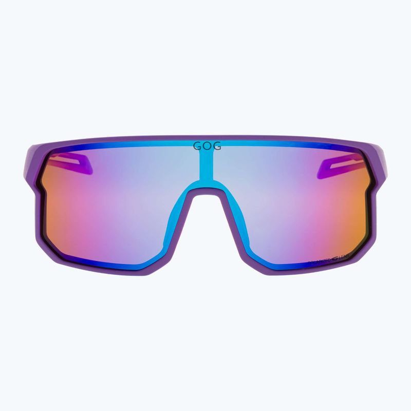 GOG Vidar matte lila/rosa/reflexblaue Sonnenbrille 2