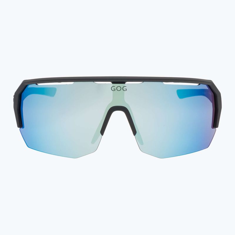 GOG Bragi Sonnenbrille matt schwarz/reflex weiß/blau 2