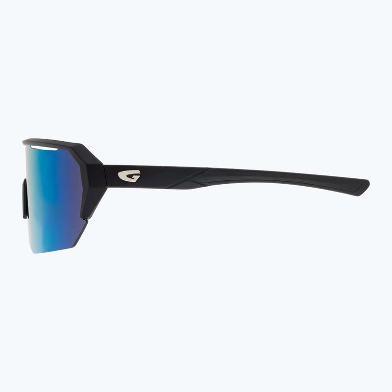 GOG Bragi Sonnenbrille matt schwarz/reflex weiß/blau 3