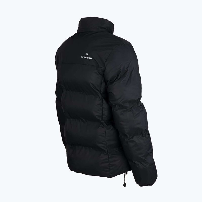 Herren-Isolierjacke BERGSON Snowy Wolf Micro-Therm schwarz 2