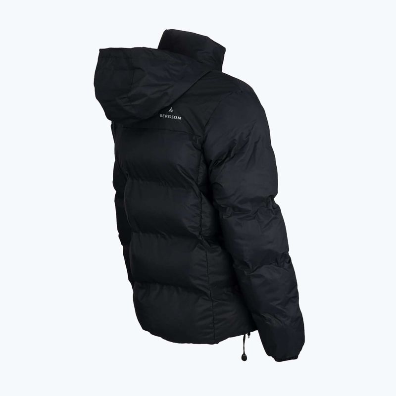 Herren-Isolierjacke BERGSON Snowy Wolf Micro-Therm schwarz 4