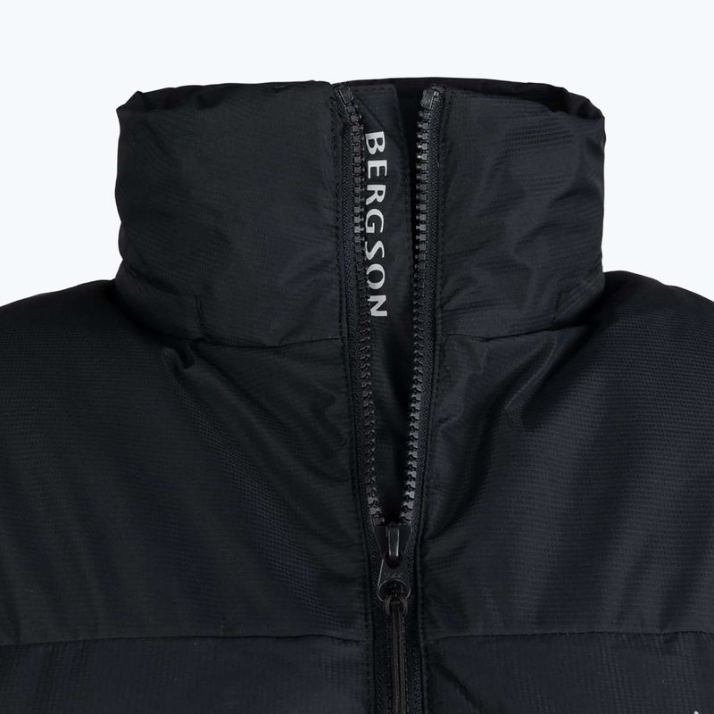 Herren-Isolierjacke BERGSON Snowy Wolf Micro-Therm schwarz 5