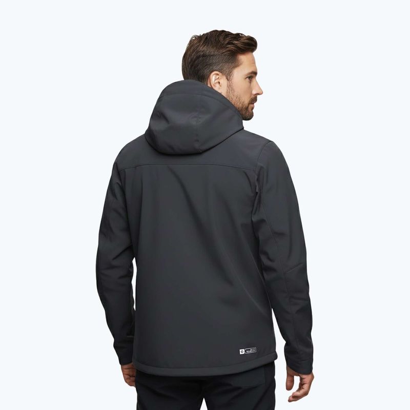 Softshell-Jacke für Herren Alpinus Roignais black/graphite 3