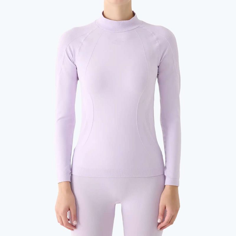Damen Thermoaktiv-Sweatshirt 4F F216 light violet