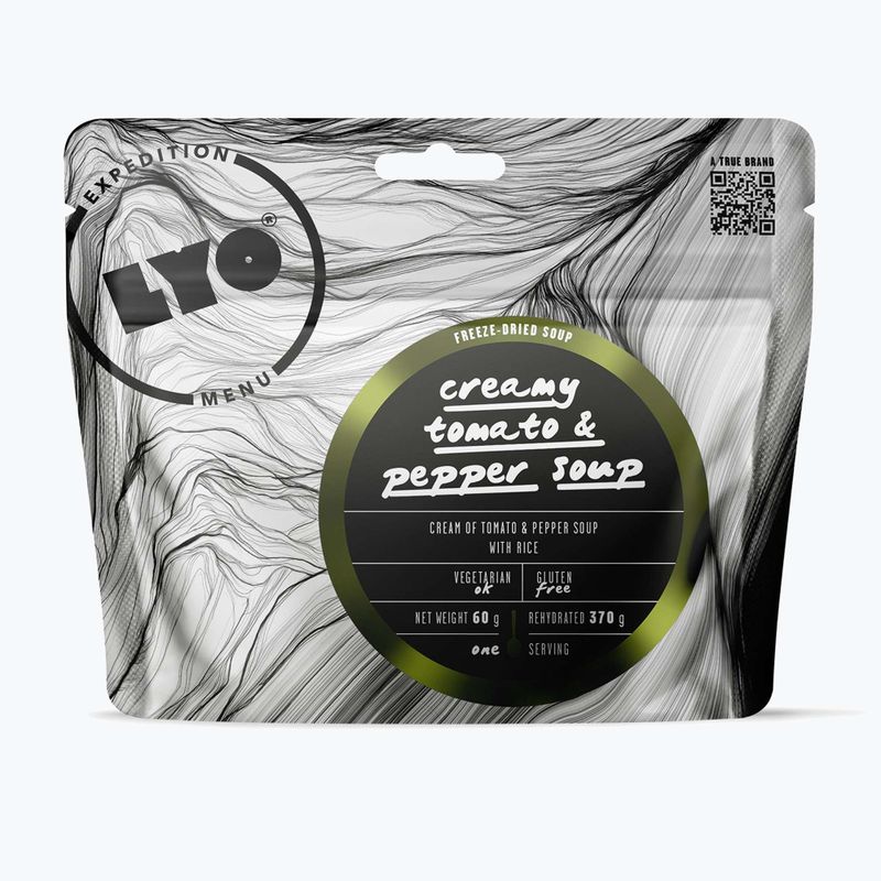 Gefriergetrocknete Lebensmittel LYOFOOD Cremige Tomatensuppe 370 g