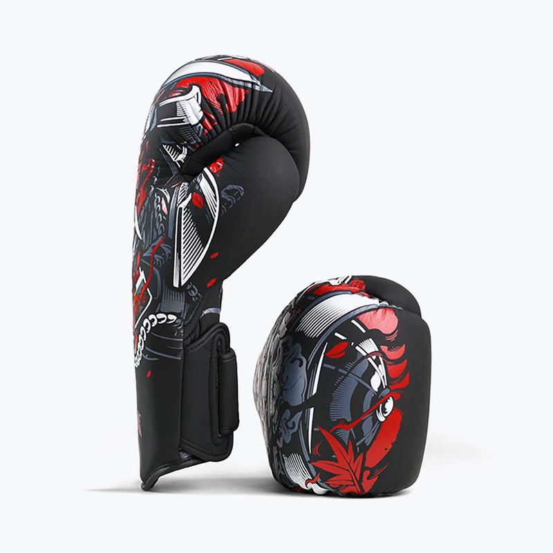Ground Game  Samurai  Boxhandschuhe schwarz 21BOXGLOSAM10 3
