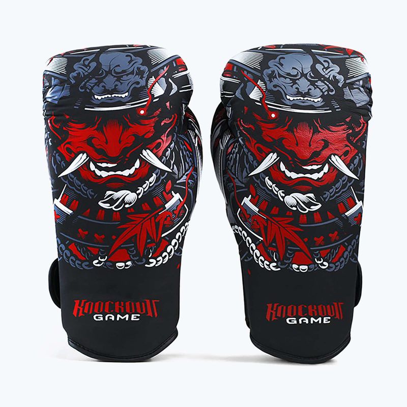 Ground Game  Samurai  Boxhandschuhe schwarz 21BOXGLOSAM10 4