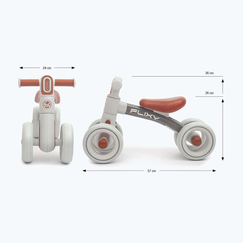 Laufrad Milly Mally Flixy grey 2