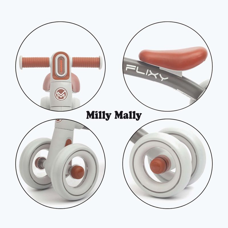 Laufrad Milly Mally Flixy grey 9