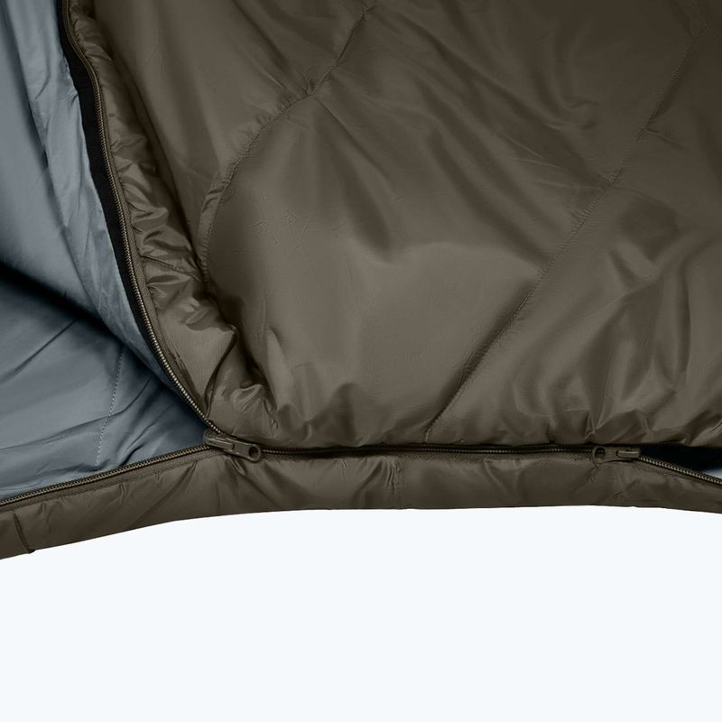 Schlafsack Alpinus Wide & Long Fiber Pro 1250 230 cm/rechts oliv 5