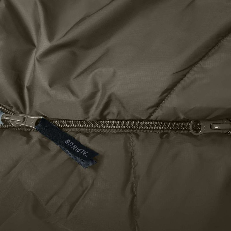 Schlafsack Alpinus Wide & Long Fiber Pro 1250 230 cm/rechts oliv 7
