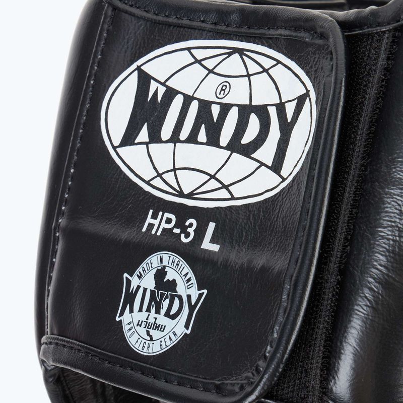 Boxhelm WINDY Genuine Leather black 4
