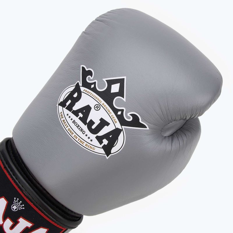 Boxhandschuhe RAJA BOXING Single Standard Genuine Leather grey 5