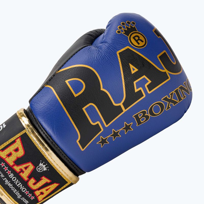 Boxhandschuhe RAJA BOXING Origin Standard Genuine Leather blue 5