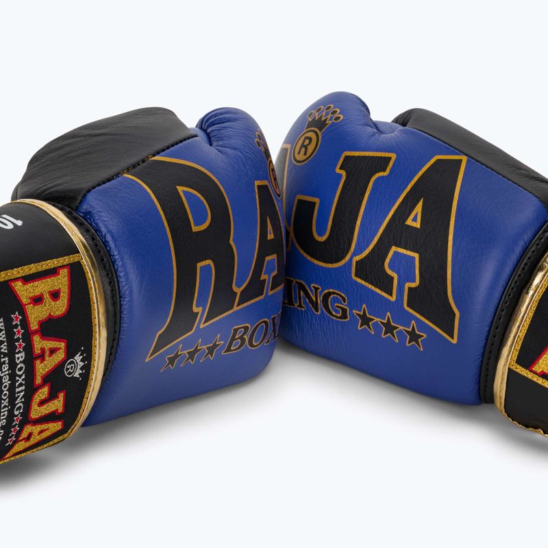 Boxhandschuhe RAJA BOXING Origin Standard Genuine Leather blue 7