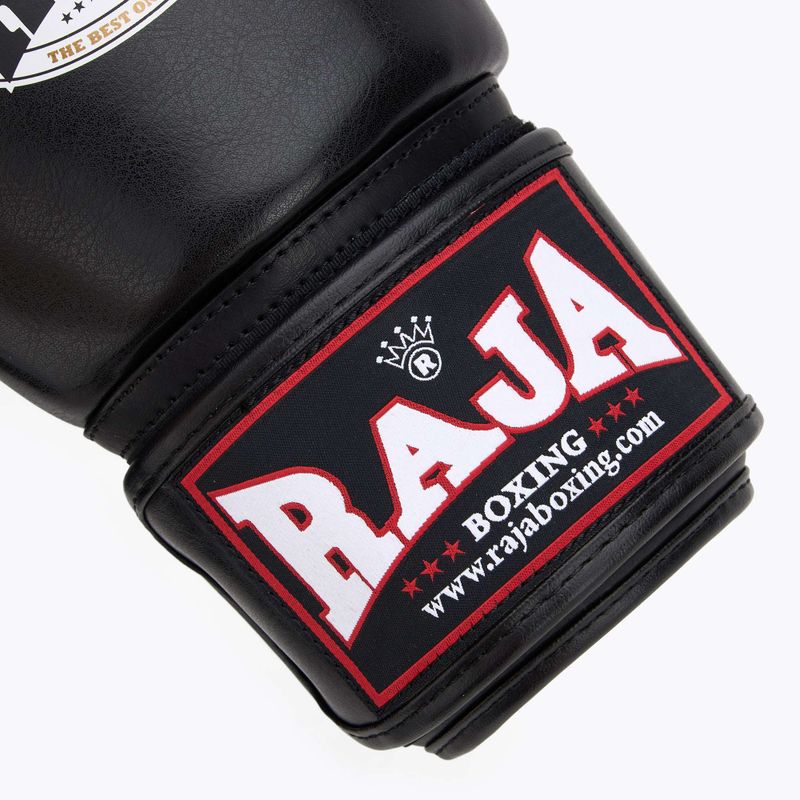 Boxhandschuhe RAJA BOXING Single Semi Leather black 6