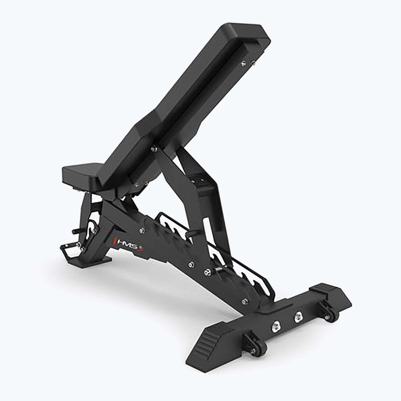 HMS verstellbare Trainingsbank L3150 schwarz 3