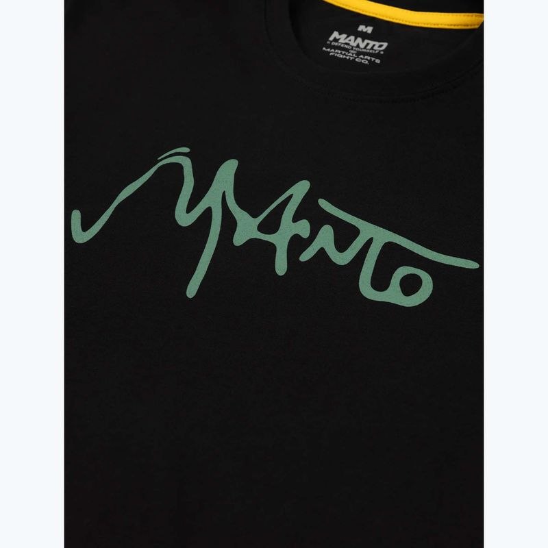 Herren T-Shirt MANTO Ink schwarz 3