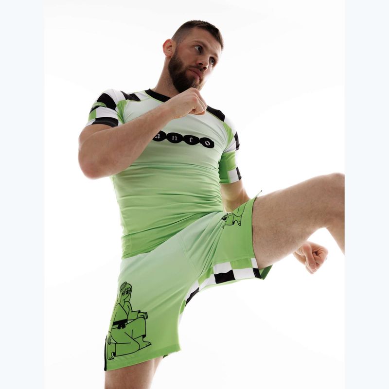Herren-Trainingsshorts MANTO Two Sides grün 9