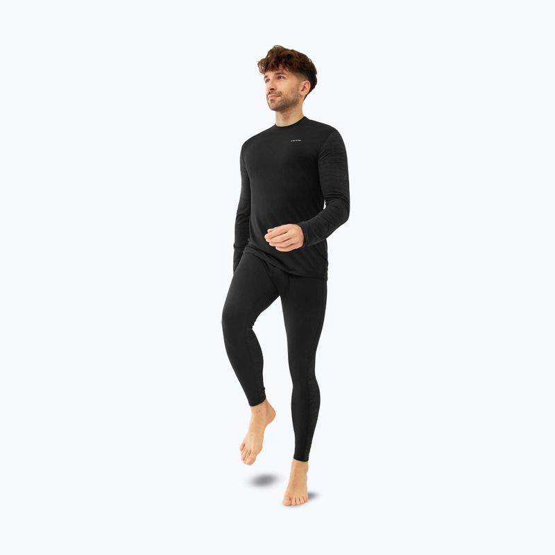 Set thermoaktiver Herrenunterwäsche Viking Novena black 3