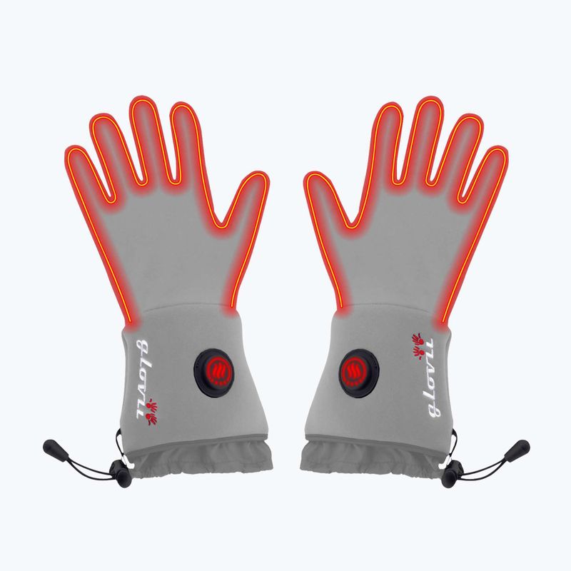 Glovii GLG grau beheizte Handschuhe