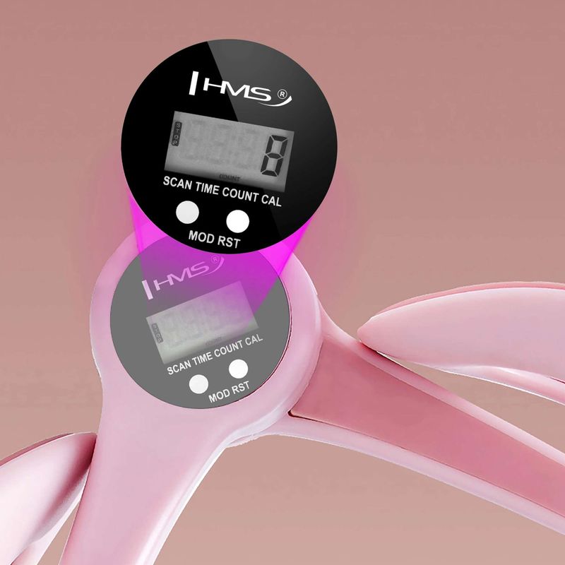 Oberschenkel-Trainer HMS TM02 mit Zähler TPE pink 7