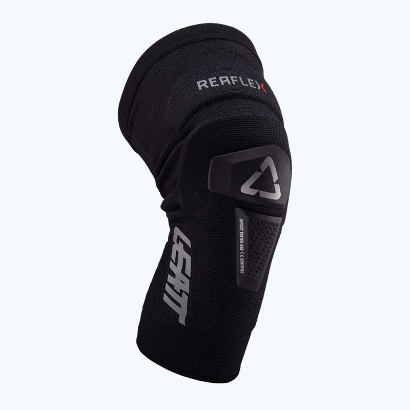 Leatt ReaFlex Hybrid Pro Knie- und Schienbeinprotektoren schwarz 3