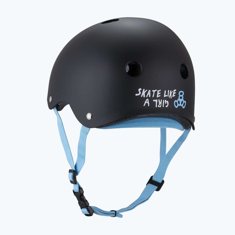 Triple Eight The Certified Sweatsaver Skate wie ein Mädchen Helm 6