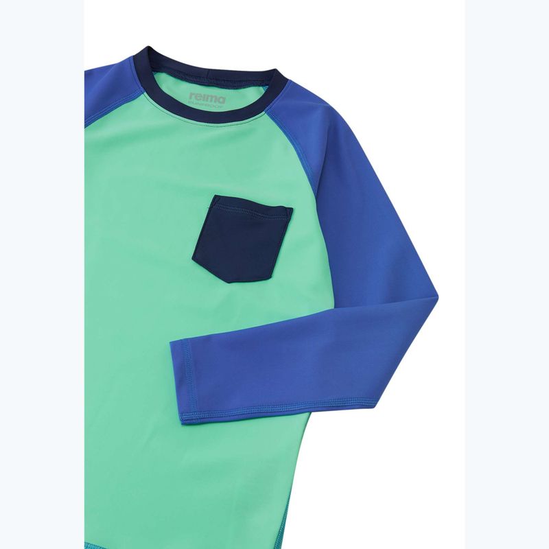 Kinder-Bade-Longsleeve Reima Kroolaus fresh mint 3