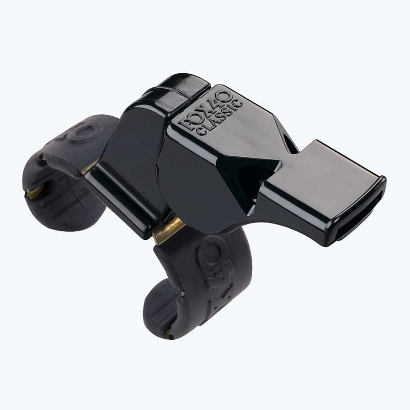 Fox 40 Classic Offizielle schwarze Fingerpfeife