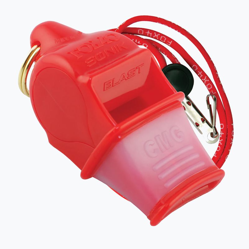 Pfeife Fox 4 Sonik Blast CMG rot 923