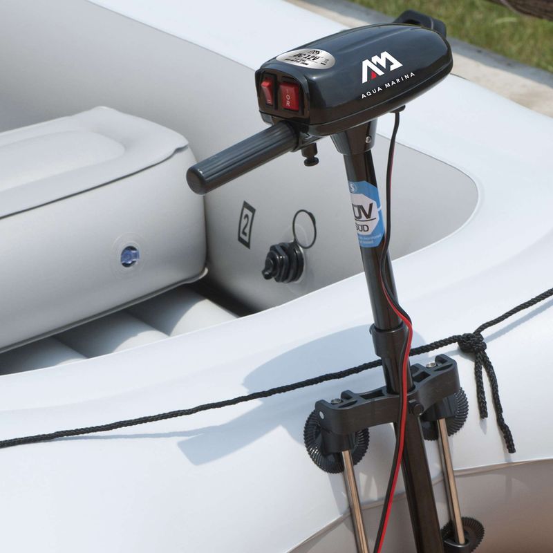 Aqua Marina Motion Sportboot 2-Personen-Ponton mit Motor T-18 grau BT-88821 7
