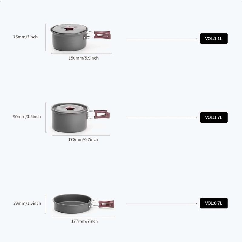 Camping-Geschirr-Set Fire-Maple FMC-202 3