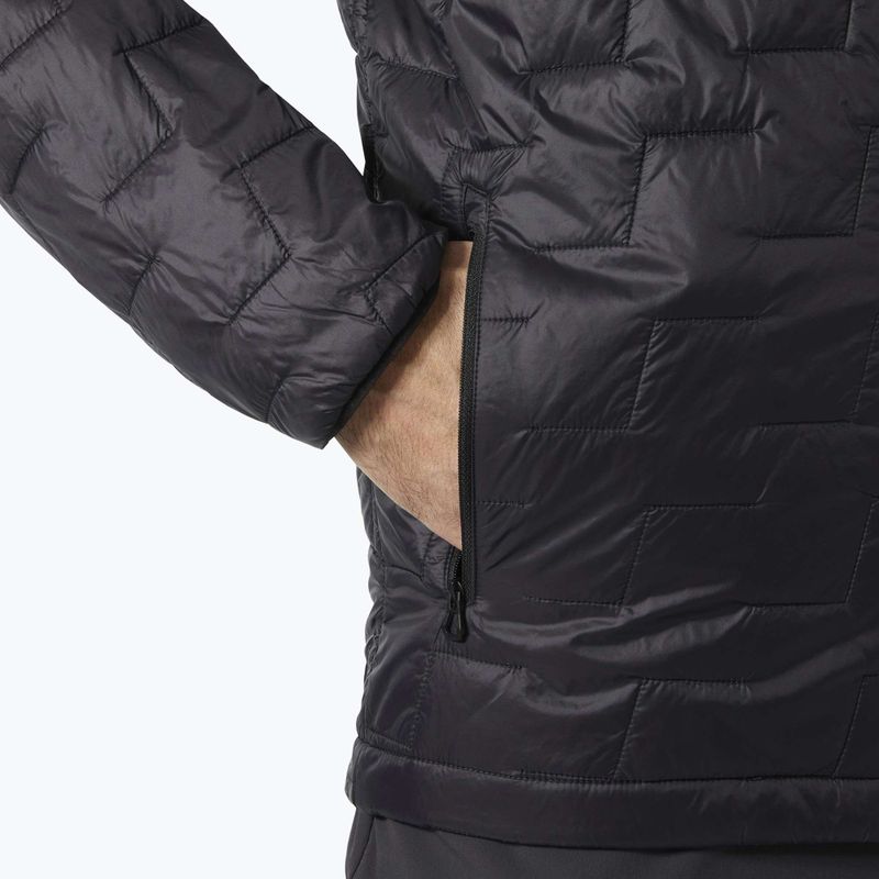Herren Helly Hansen Lifaloft Hooded Insulator Hybridjacke schwarz matt 4