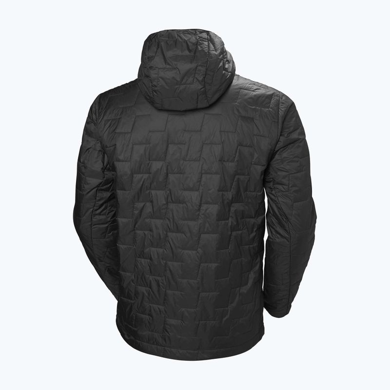 Herren Helly Hansen Lifaloft Hooded Insulator Hybridjacke schwarz matt 6