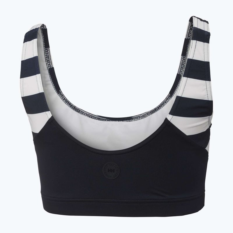 Helly Hansen HP Bikinioberteil marineblau gestreift 2