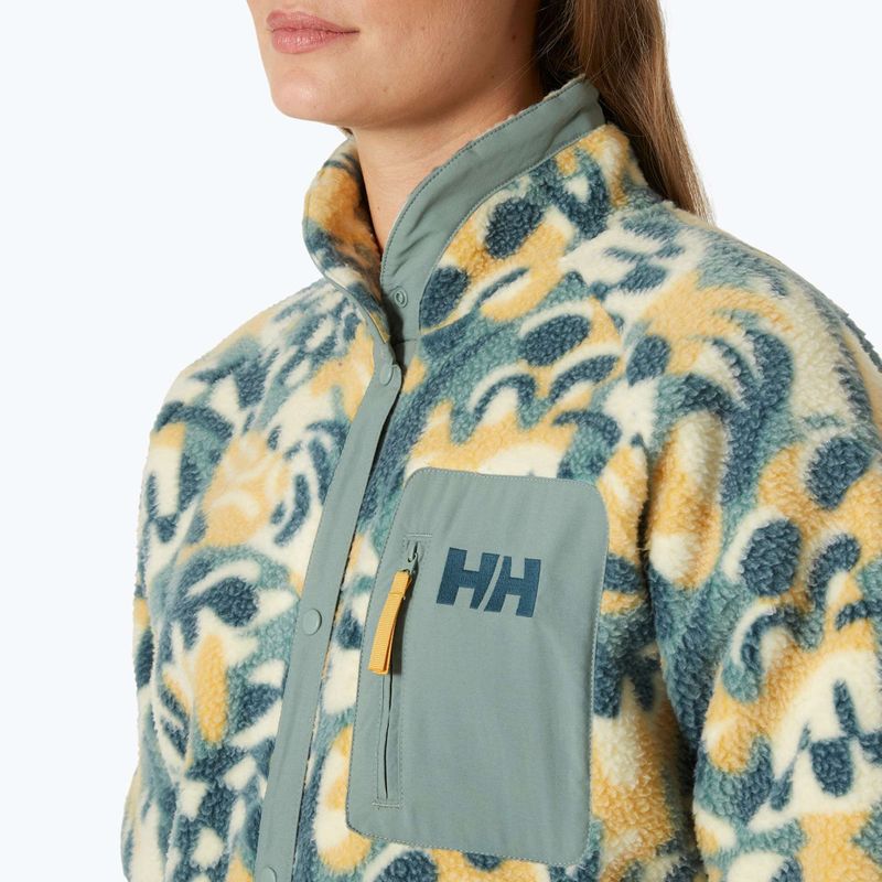Damen Sweatshirt Hoodie Pullover Helly Hansen Imperial Printed Pile Snap sand bruce aop 3